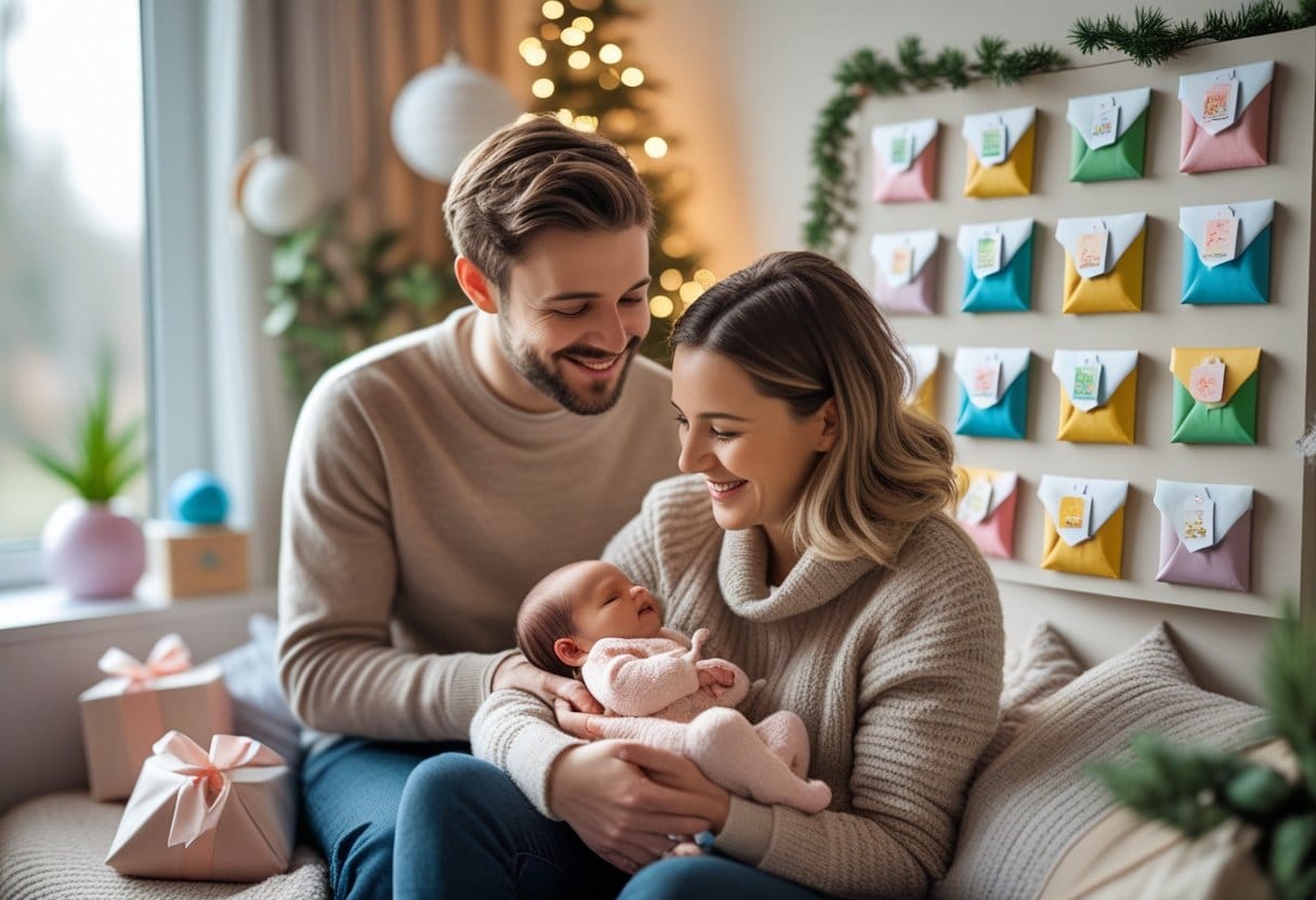 Kreative pakkekalender ideer til nybagte foraeldre